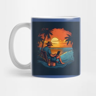 Digital Nomad World Traveler Jetsetter Freelancer Mug